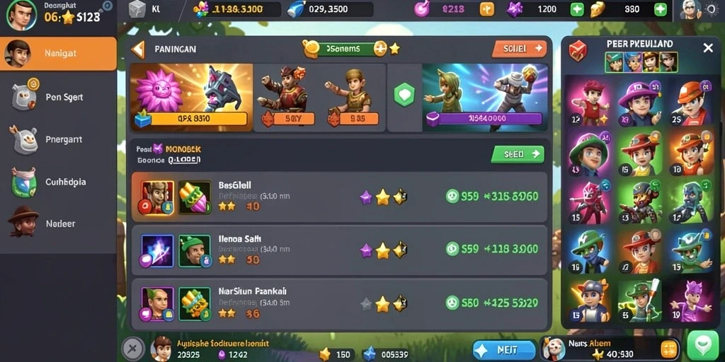 Screenshot menampilkan antarmuka utama 070SLOT yang menarik.