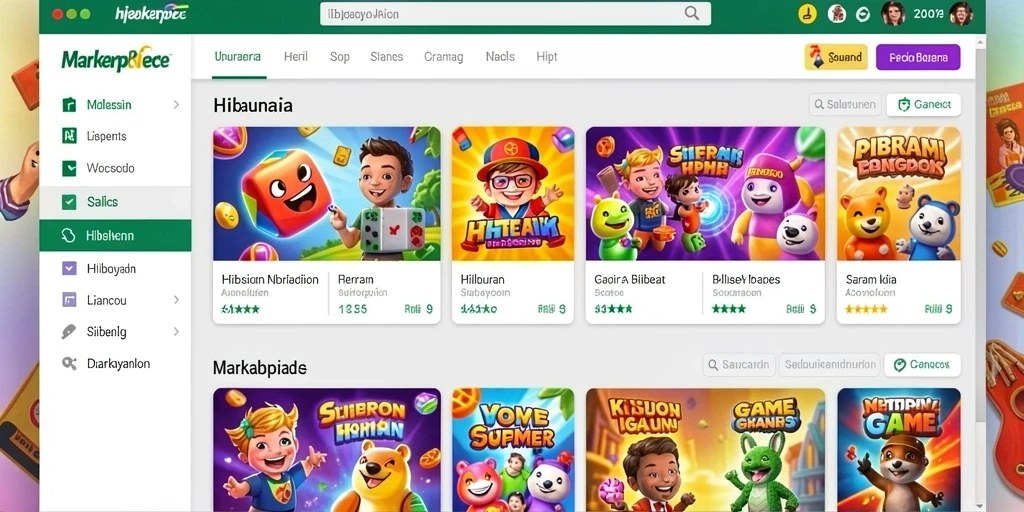 Tampilan antarmuka yang menarik dan mudah digunakan.