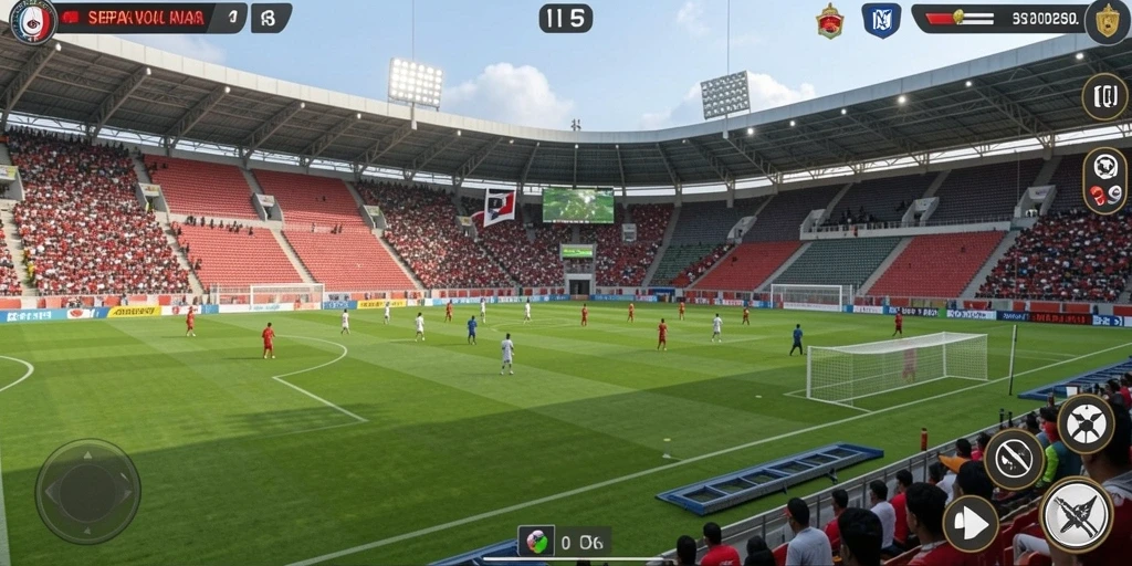 Tampilan awal game yang menarik.