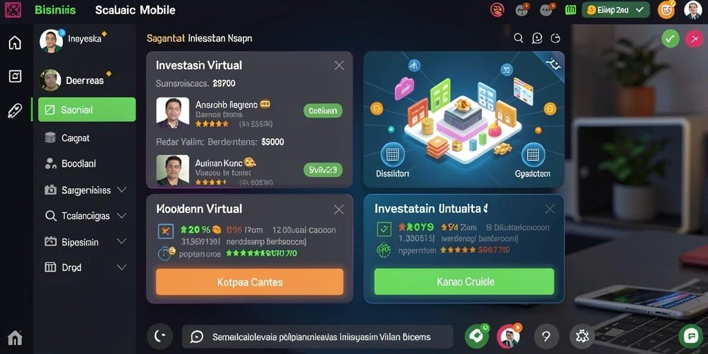 Tampilan antarmuka yang menarik dan mudah dinavigasi.