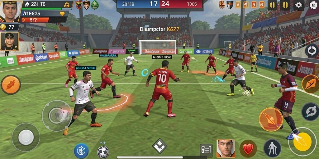 Tampilan utama slot dengan tema menarik.