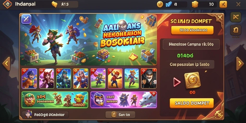 Tampilan antarmuka yang menarik dan mudah digunakan.