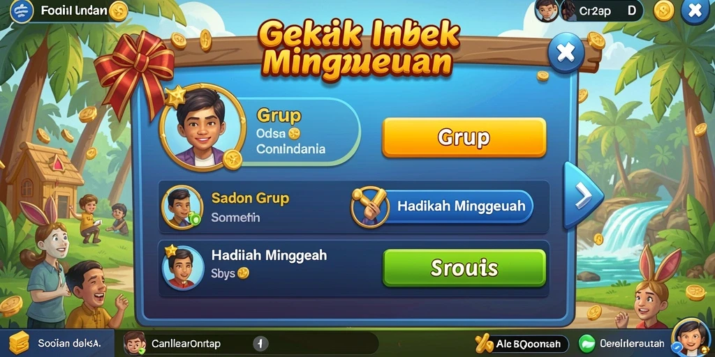 Tampilan antarmuka yang intuitif dan menarik.