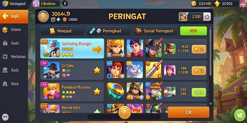 Tampilan antarmuka yang menarik dan intuitif.