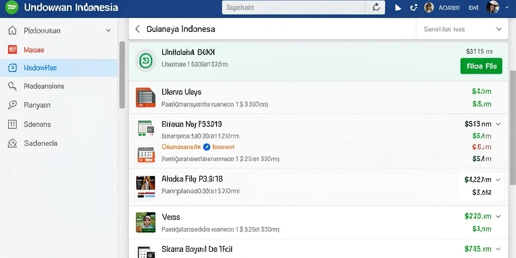 Antarmuka yang user-friendly dari GAMERP.