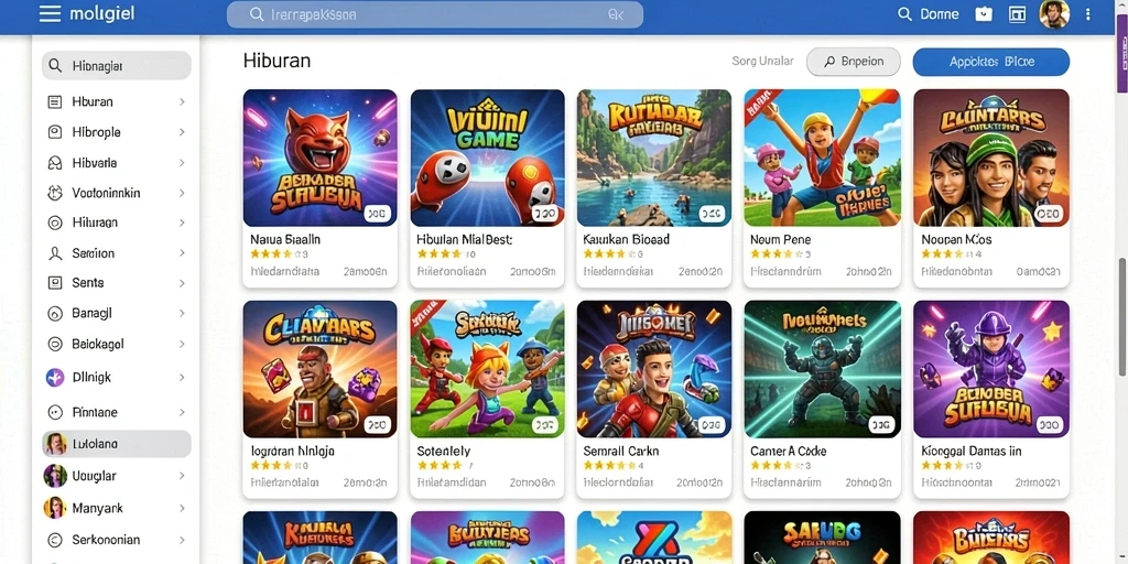 Tampilan antarmuka yang user-friendly dan menarik.