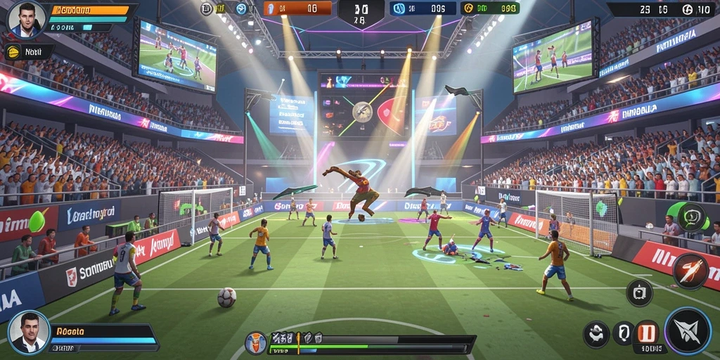 Screenshot menampilkan gameplay yang seru dan grafis menawan.