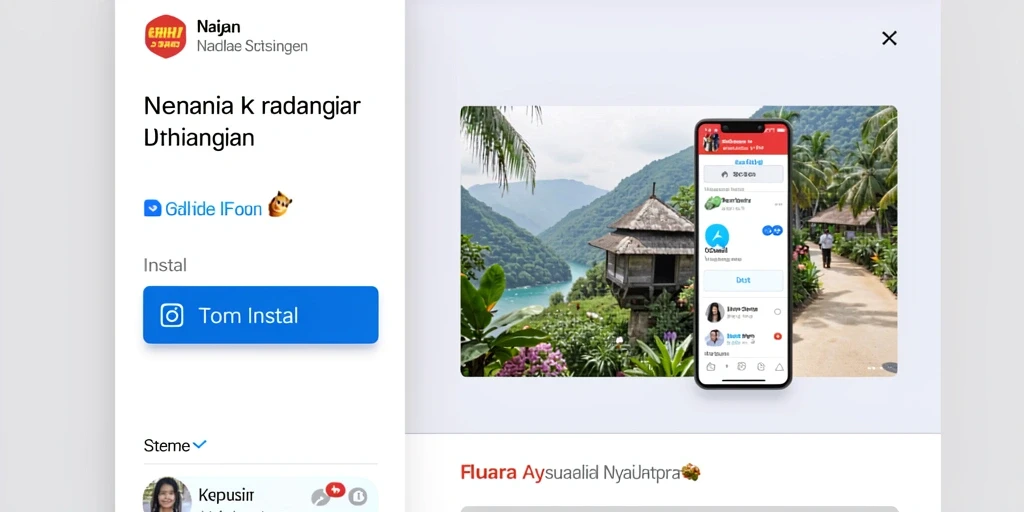 Tampilan antarmuka yang menarik dan ramah pengguna.