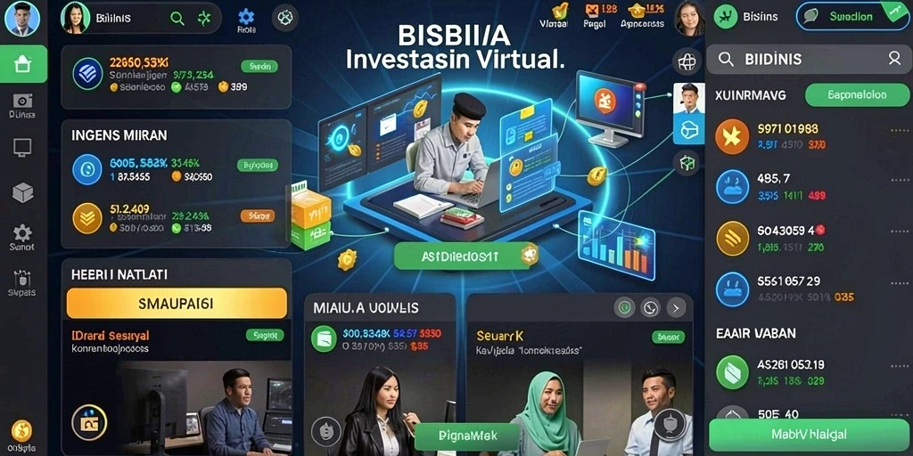 Tampilan awal aplikasi QQNUSA yang menarik.