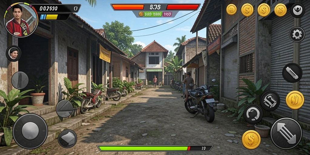Tampilan antarmuka pengguna yang intuitif.