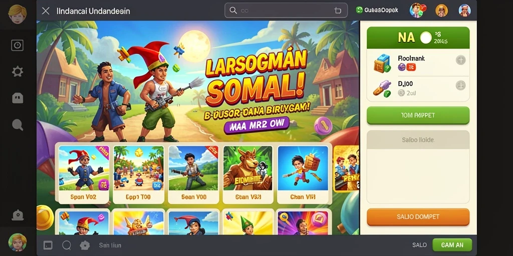 Tampilan antarmuka yang ramah pengguna.