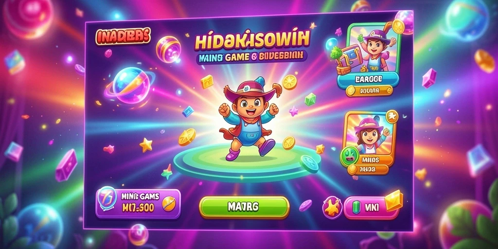 Tangkapan layar menunjukkan tampilan awal permainan yang menawan.
